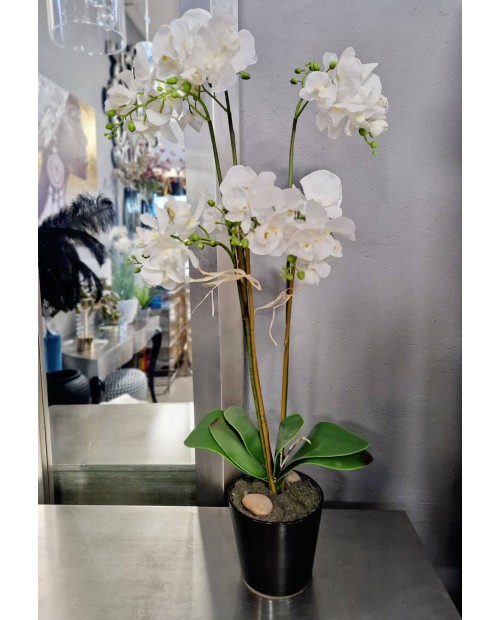 Dirbtinė orchidėja "White Orchid 2"